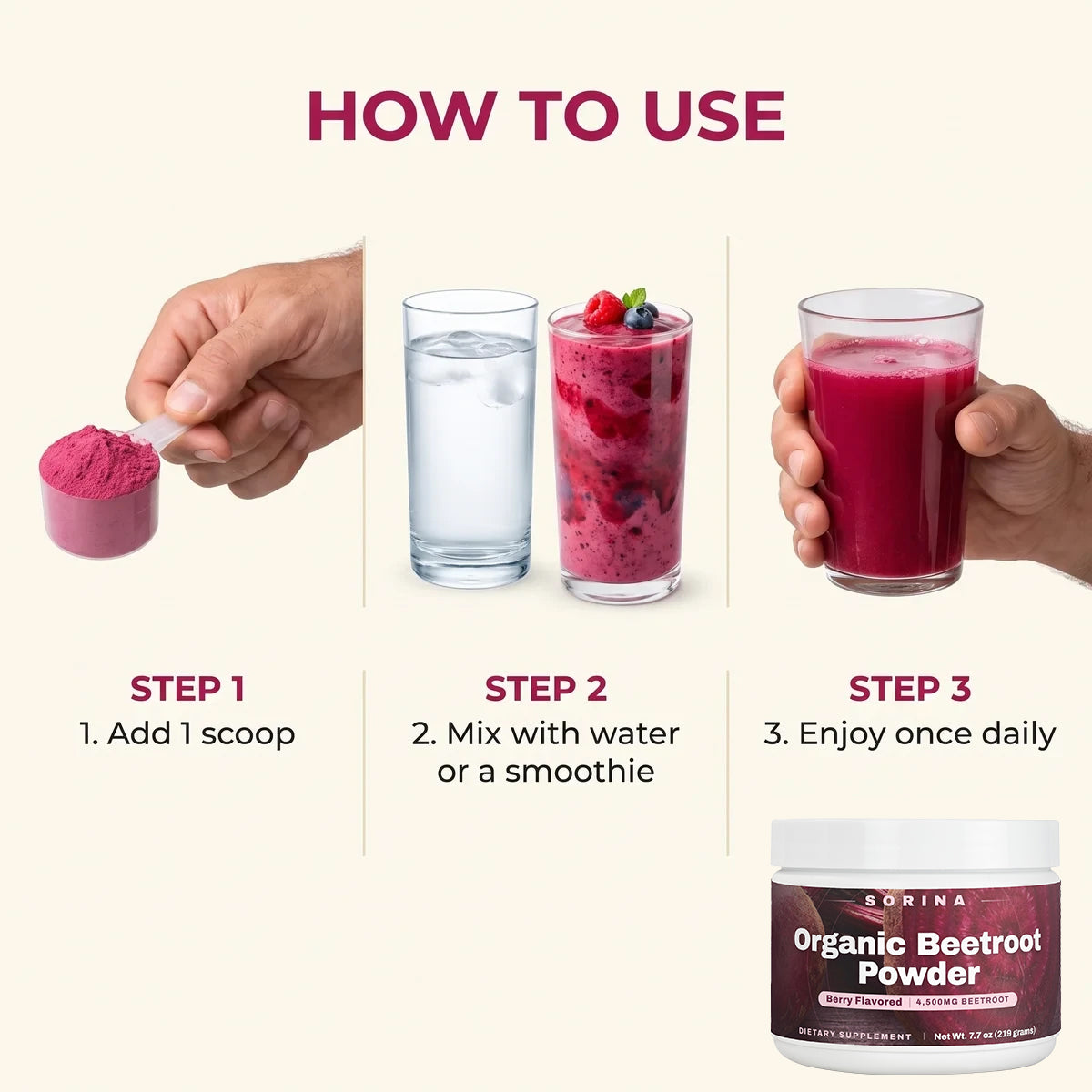 Organic Beetroot Powder